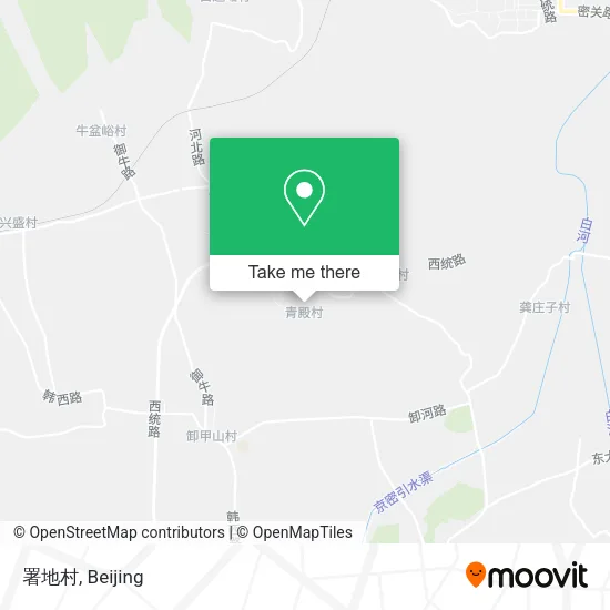 署地村 map