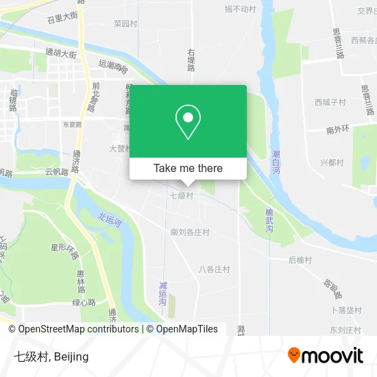 七级村 map