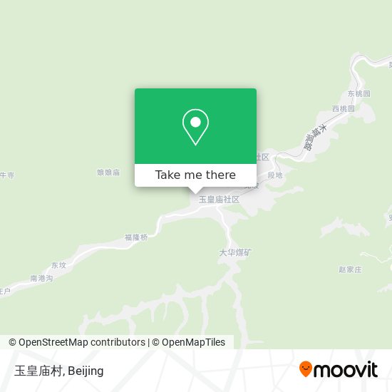 玉皇庙村 map