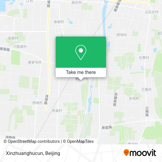 Xinzhuanghucun map