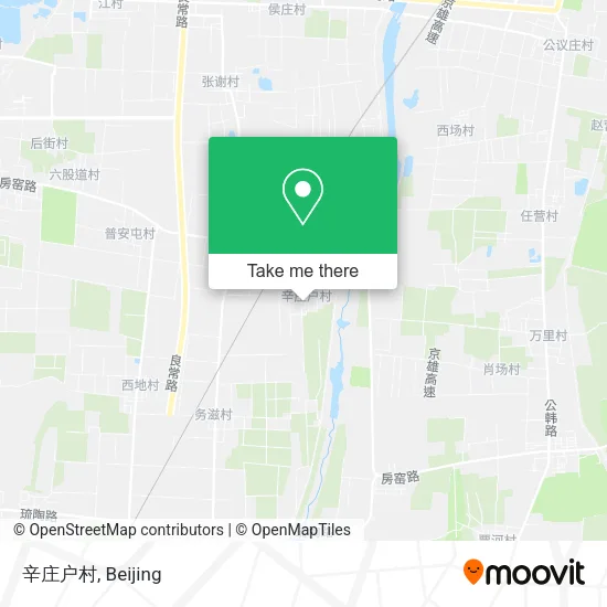 辛庄户村 map