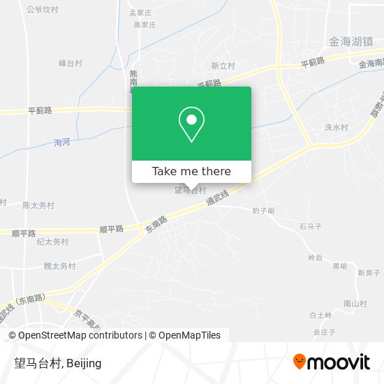 望马台村 map