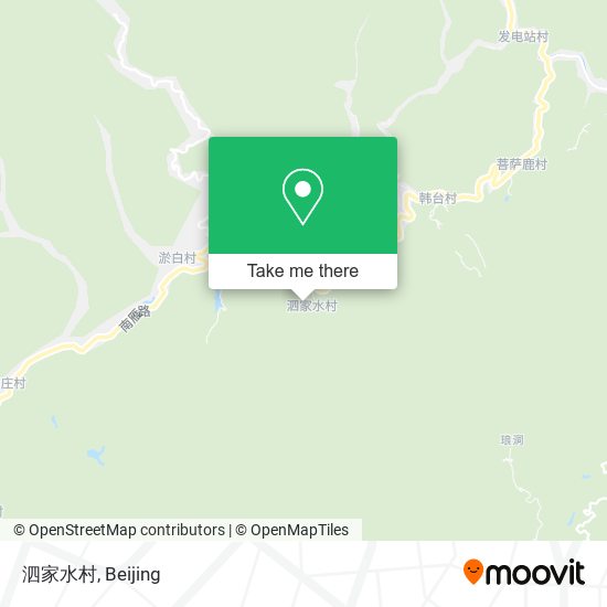泗家水村 map