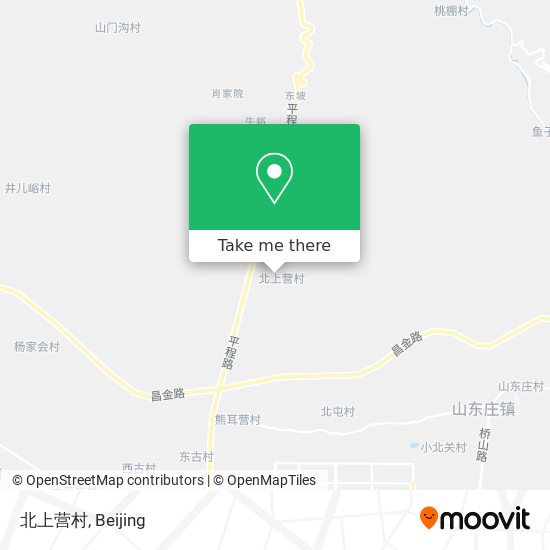 北上营村 map