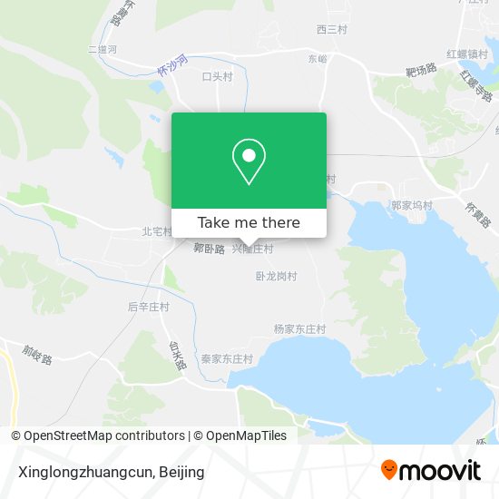 Xinglongzhuangcun map