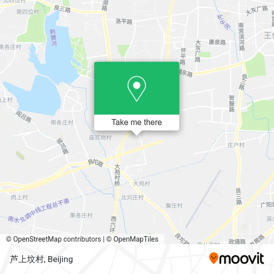 芦上坟村 map