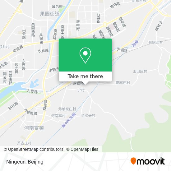 Ningcun map