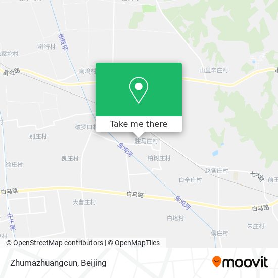 Zhumazhuangcun map
