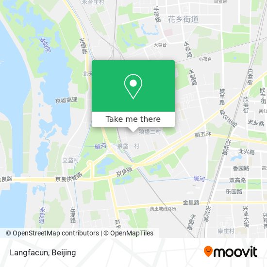 Langfacun map