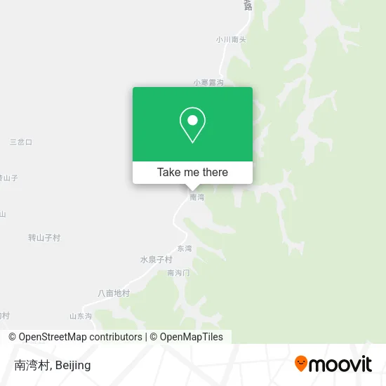 南湾村 map
