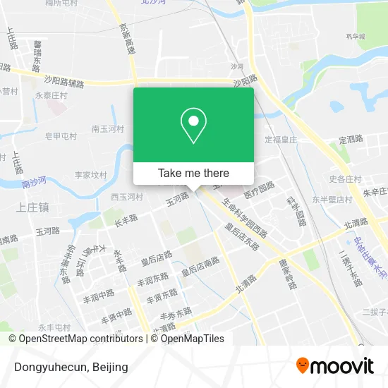 Dongyuhecun map
