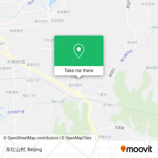 东红山村 map