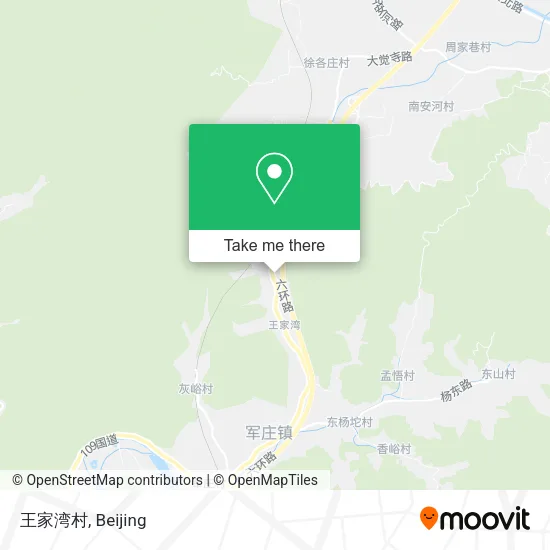 王家湾村 map