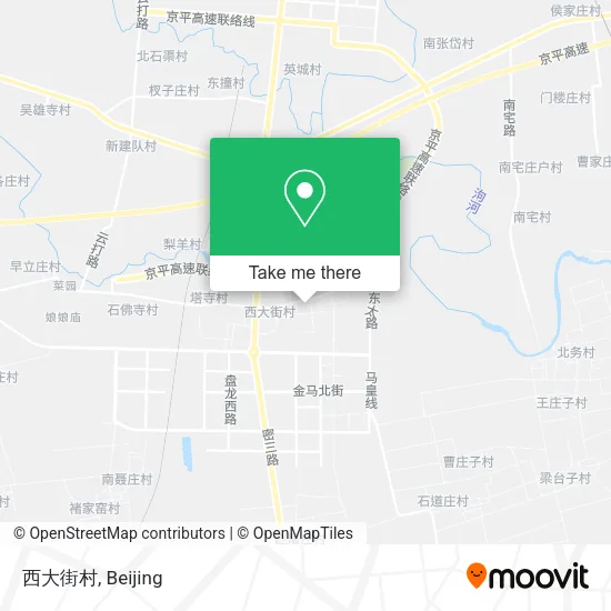 西大街村 map