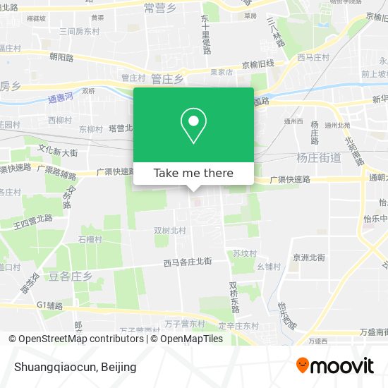 Shuangqiaocun map