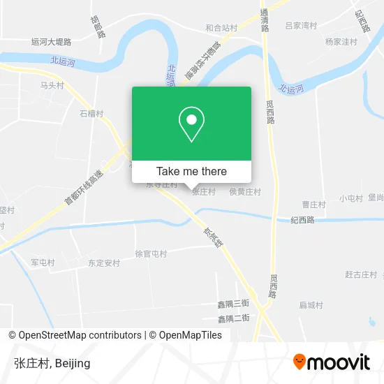 张庄村 map