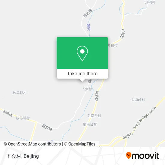 下会村 map