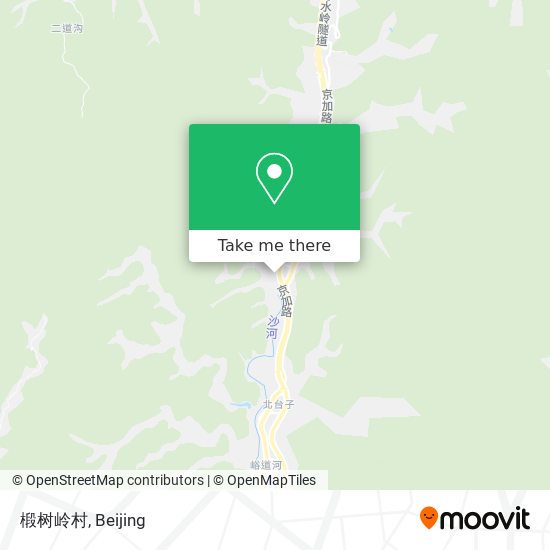 椴树岭村 map