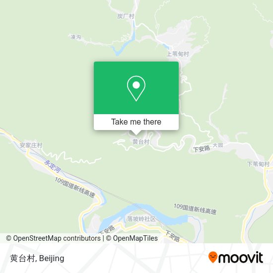 黄台村 map