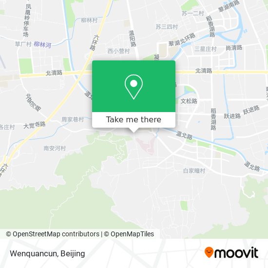 Wenquancun map