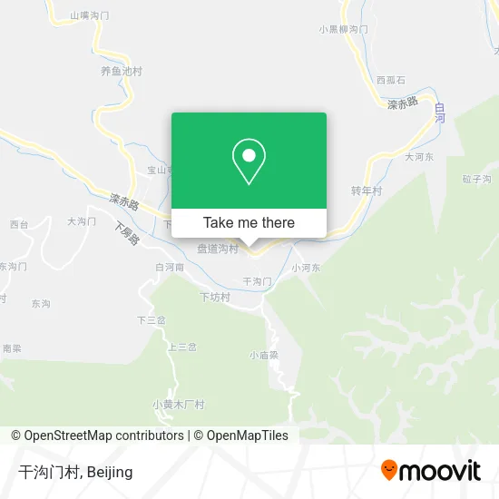 干沟门村 map