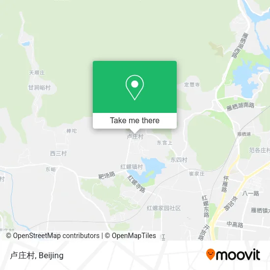 卢庄村 map