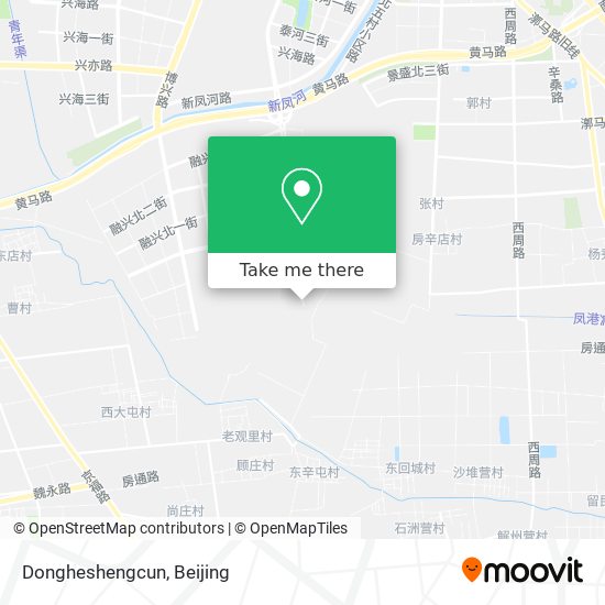 Dongheshengcun map