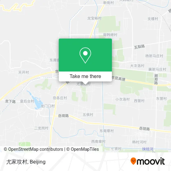 尤家坟村 map