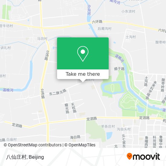 八仙庄村 map