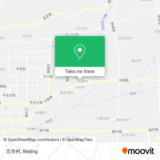 北寺村 map