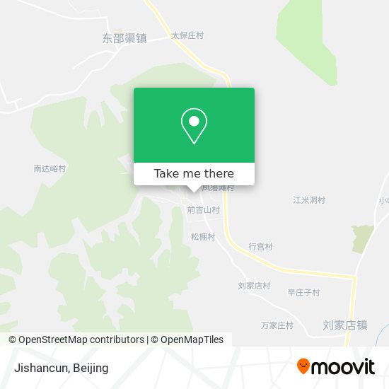 Jishancun map
