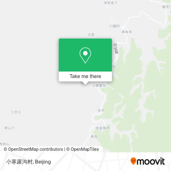 小寒露沟村 map