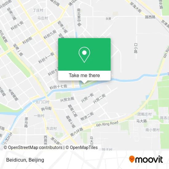 Beidicun map