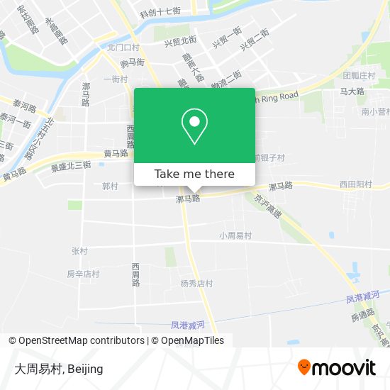大周易村 map