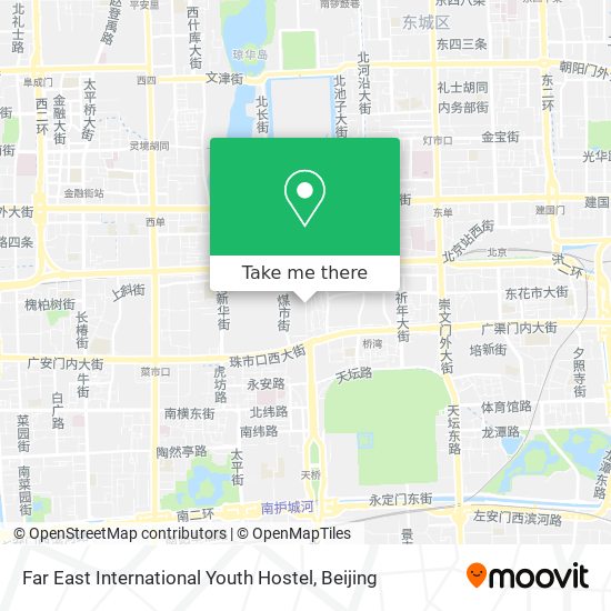 Far East International Youth Hostel map