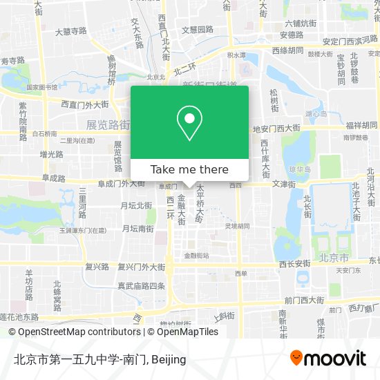 北京市第一五九中学-南门 map