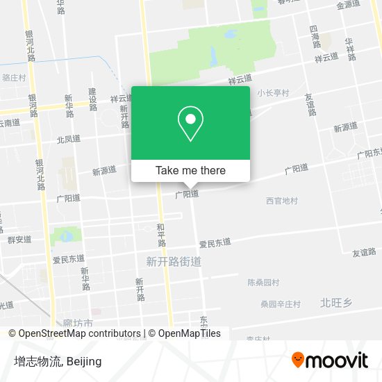 增志物流 map