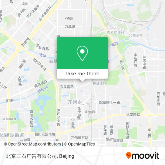 北京三石广告有限公司 map