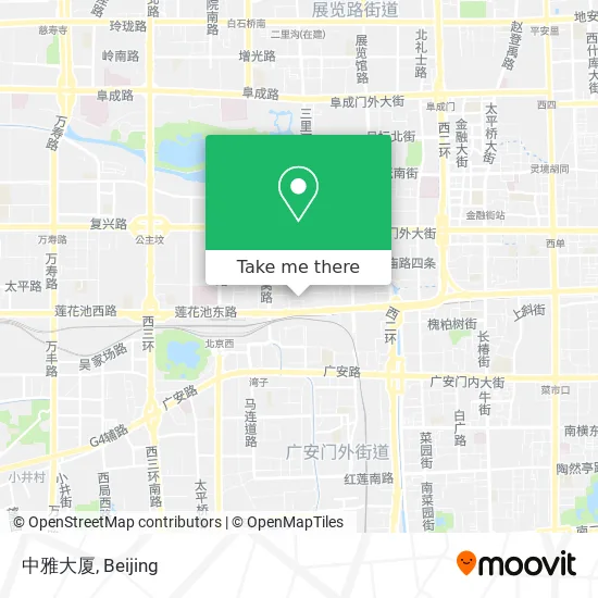 中雅大厦 map