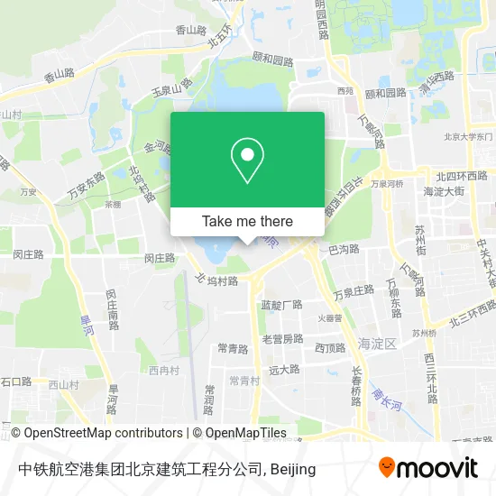 中铁航空港集团北京建筑工程分公司 map