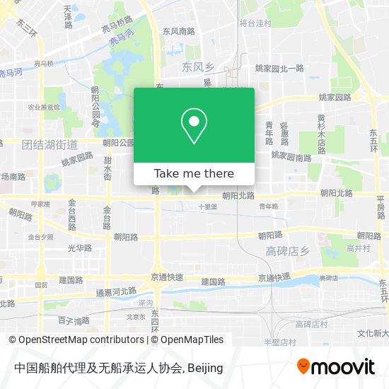 中国船舶代理及无船承运人协会 map