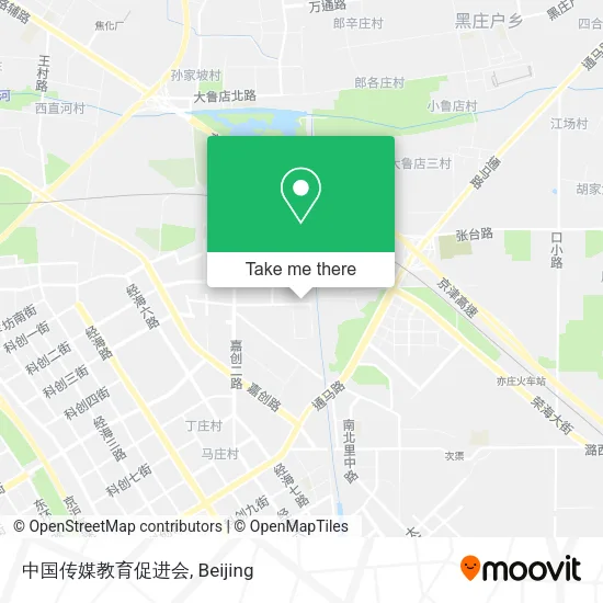 中国传媒教育促进会 map