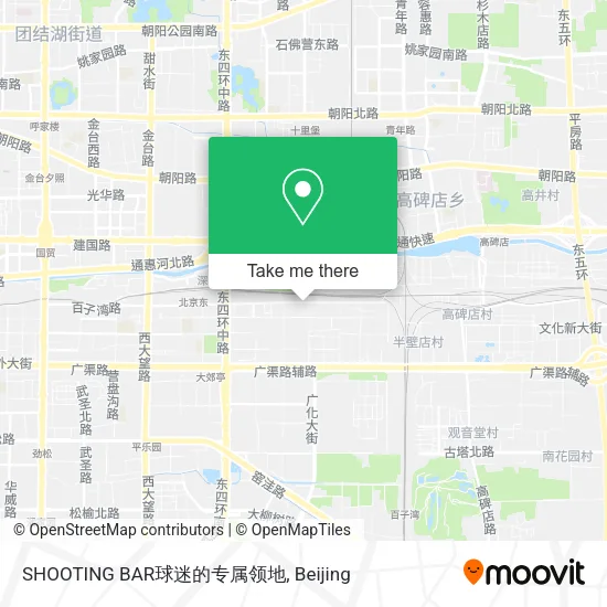 SHOOTING BAR球迷的专属领地 map
