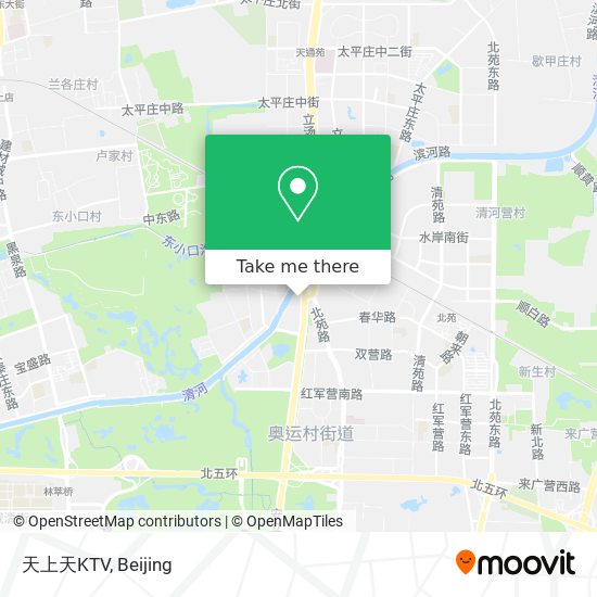 天上天KTV map