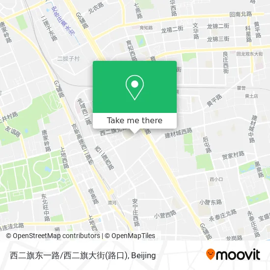 西二旗东一路/西二旗大街(路口) map