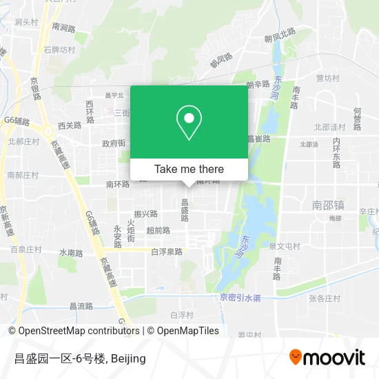 昌盛园一区-6号楼 map