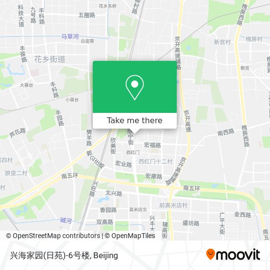 兴海家园(日苑)-6号楼 map