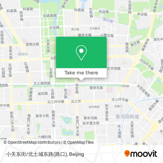 小关东街/北土城东路(路口) map