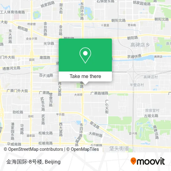 金海国际-8号楼 map