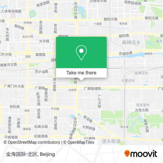 金海国际-北区 map